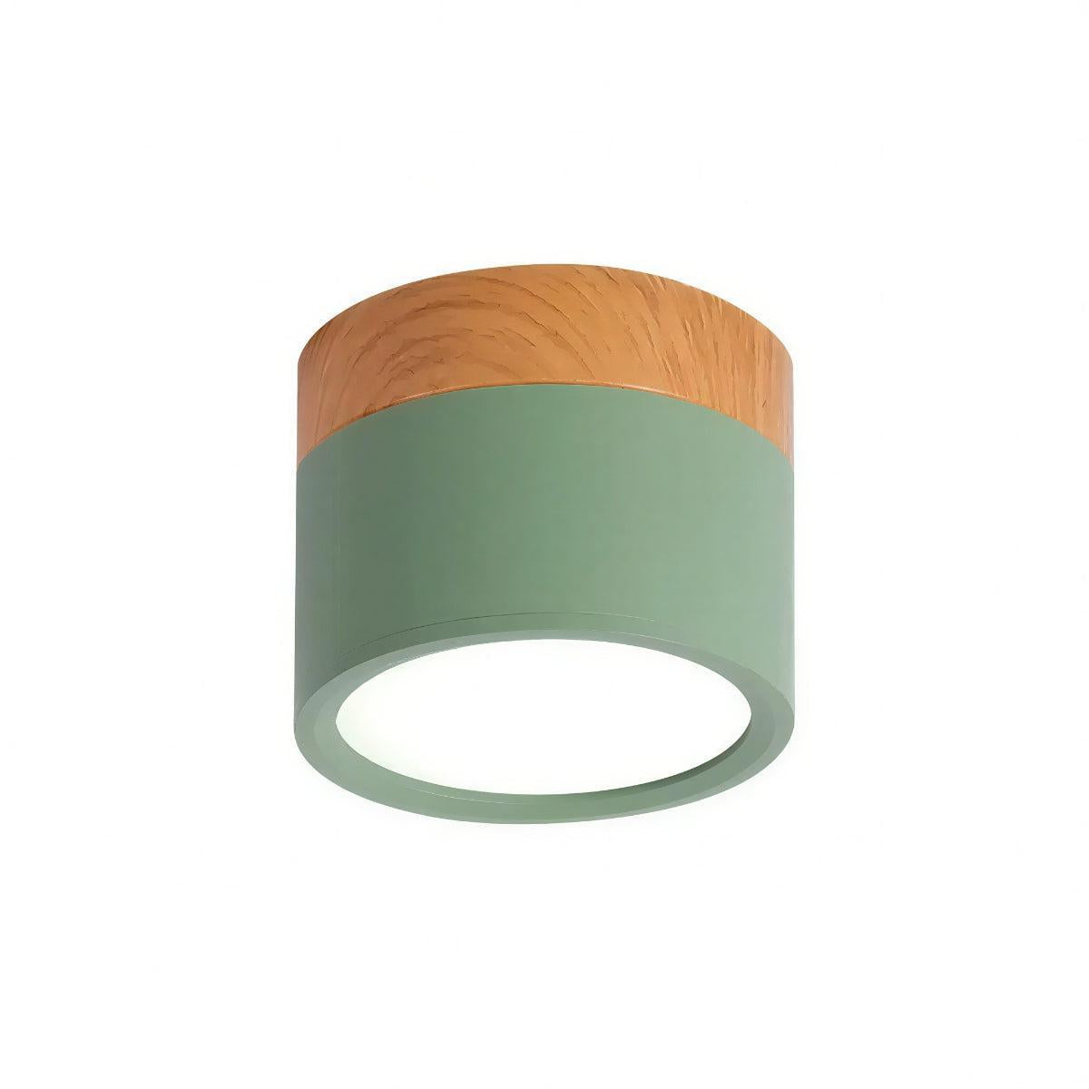 
Cylindrical Flush Mount Downlight, Aluminum Body, Integrated LED, 10W, Two Sizes