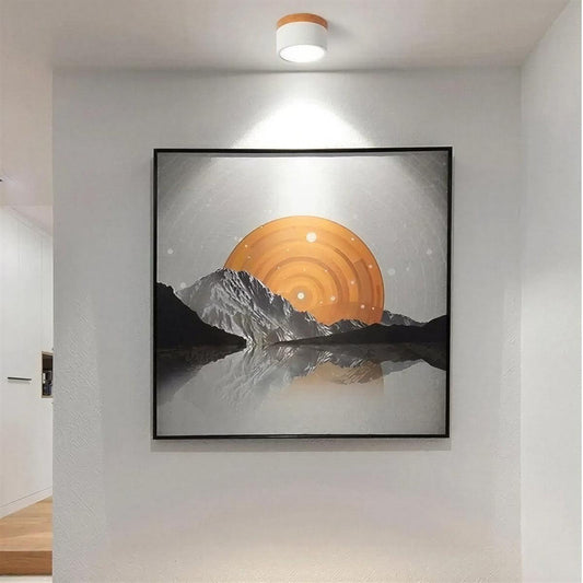 
Cylindrical Flush Mount Downlight, Aluminum Body, Integrated LED, 10W, Two Sizes