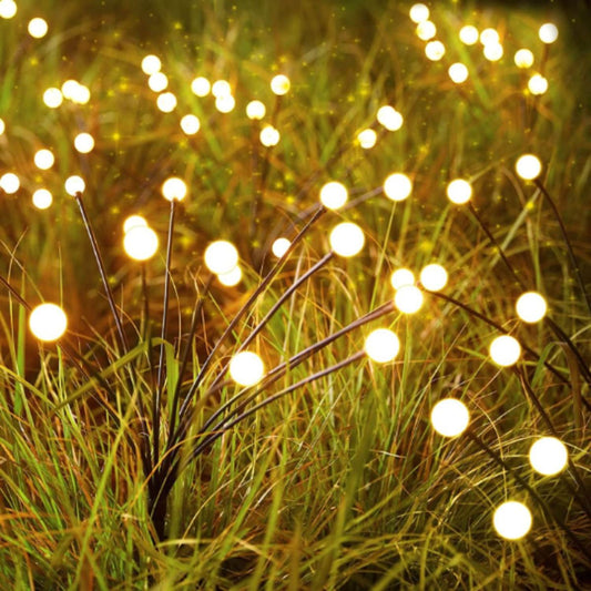 
Firefly Solar Garden Lights, LED Pathway Stakes, IP65, 17.3 in, Sets of Six to Ten